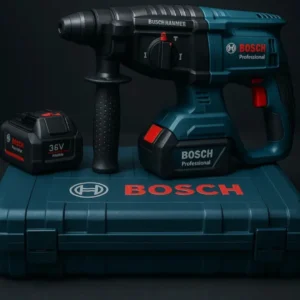 Акумулаторният перфоратор BOSCH GBH 18V-18 X е компактен и лек професионален инструмент, съчетаващ ударно пробиване, комфорт и ефективност в едно устройство. Създаден за работа с бетон, дърво и метал, той е подходящ за монтажници, строители и майстори, които търсят надеждност и безопасност при ежедневна употреба.